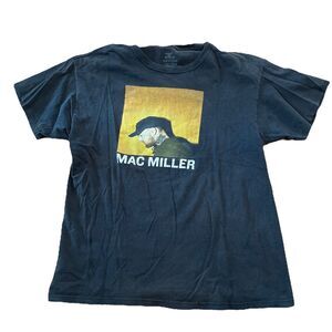 Mac Miller T Shirt Men’s XL 2018 Black Graphic Product Mac Miller Rapper